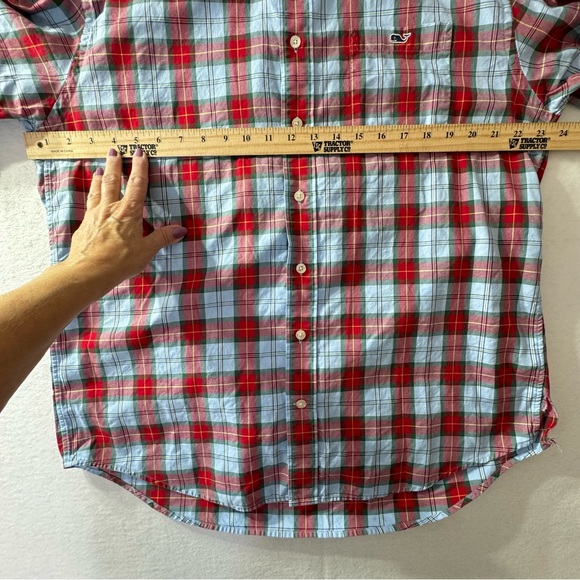 Vineyard Vines Classic Fit Tucker Button Up Shirt Size L - Picture 6 of 7